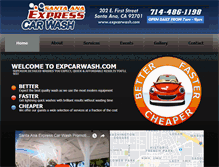 Tablet Screenshot of expcarwash.com